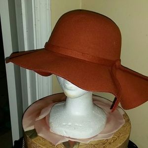 Burnt Orange Fall/Winter floppy hat